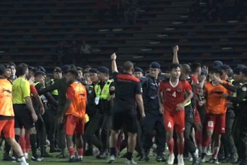 Laga penuh drama perebutan medali emas sepakbola SEA Games 2023