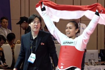 SEA Games 2023, Megawati sumbang emas taekwondo bagi Indonesia