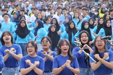 Tarian profil pelajar Pancasila Kalbar pecahkan rekor MURI