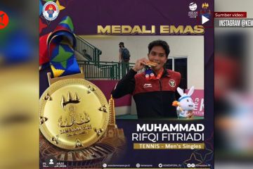 Tenis kembali sumbang medali emas SEA Games 2023