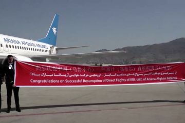 Tiga tahun tertunda, rute penerbangan Afghanistan-China dibuka