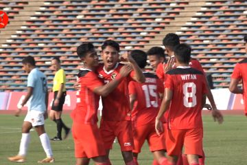 Timnas Indonesia U-22 tekuk Myanmar 5 - 0 dalam SEA Games 2023