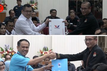 Partai Perindo dan Partai Gelora daftarkan bacaleg ke KPU