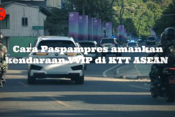 Cara Paspampres amankan kendaraan VVIP di KTT ASEAN