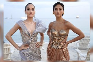 Cinta Laura dan Putri Marino tampil menawan di Festival Film Cannes