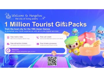 Kota tuan rumah Hangzhou berikan 100.000 tiket Asian Games untuk wisatawan global