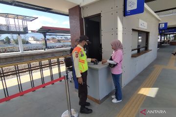 Stasiun kereta Gedebage Bandung kini mulai angkut penumpang
