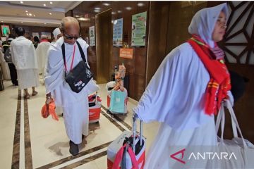 Jamaah selesaikan Arbain dengan pakaian ihram sebelum lanjut ke Mekkah