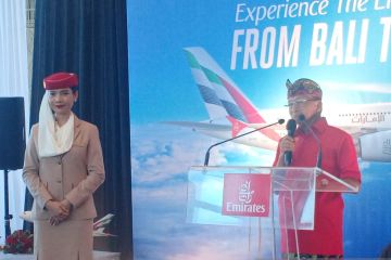 Gubernur Bali ingin wisman Emirates A380 hormati budaya lokal