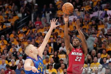 Nuggets taklukkan Heat 104-93 di final game pertama