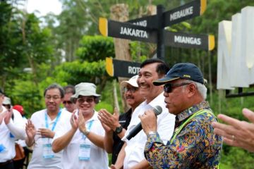 Kemarin, kereta panoramic sampai konstruksi IKN dapat diselesaikan