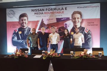 Tim Formula E Nissan siap balapan di sirkuit Ancol akhir pekan ini