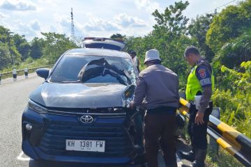 Kecelakaan lalu lintas di Palangka Raya akibatkan satu keluarga tewas