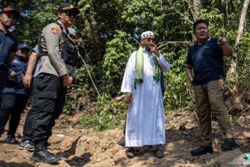 Gubernur Sumsel tinjau jalan rusak di Cengal Ogan Komering Ilir