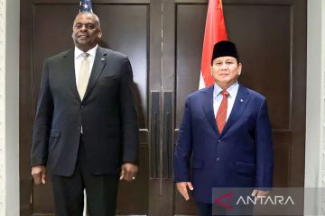 Prabowo bertemu Menhan AS bahas kerja sama bilateral