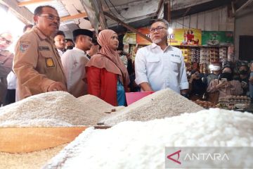 Menteri Perdagangan sidak harga pasar di Palangka Raya