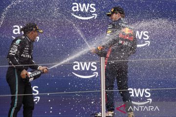 Max Verstappen rebut juara balapan F1 GP Spanyol 2023