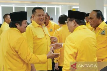 Bamsoet ajak wujudkan Pemilu damai di Rakernas Golkar