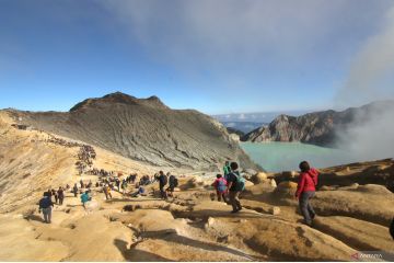 TWA Ijen ramai dikunjungi wisatawan