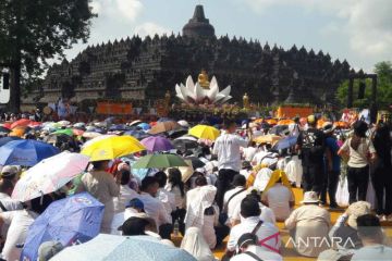 Kemendikbudristek: Penutupan zona I Borobudur hormati ritual keagamaan