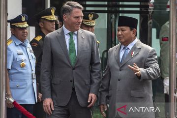 Menhan Prabowo terima kunjungan Menhan Australia