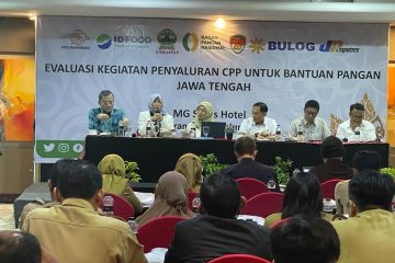 Pos Indonesia tuntaskan penyaluran bantuan pangan di Jawa Tengah