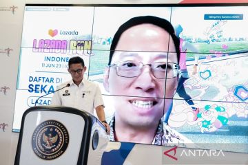 Menparekraf dukung Lazada Run 2023 sebagai daya tarik wisata olahraga