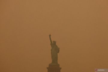 AS waspada kualitas udara buruk imbas kebakaran hutan di Kanada