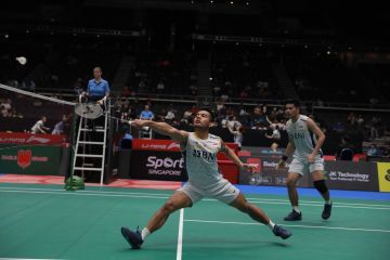 Permainan netting jadi penyelamat Pram/Yere pada awal Singapore Open