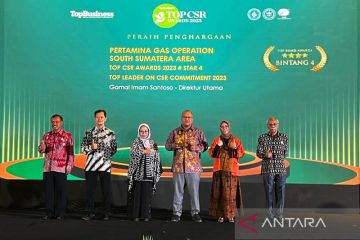 Pertagas raih 7 penghargaan Top CSR Award 2023