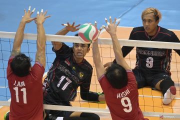 Tim voli duduk Indonesia harus puas koleksi perak