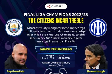 Final Liga Champions 2022/23: The Citizens incar treble