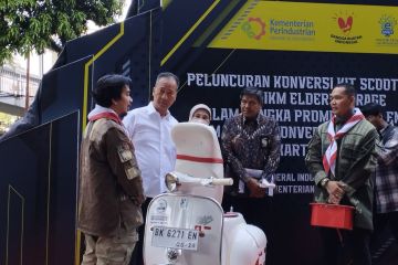 Kemenperin dukung langkah IKM produksi skuter listrik hasil konversi