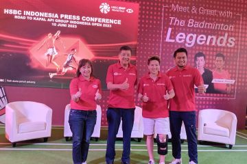 Kesemarakan jelang Indonesia Open diwarnai kegiatan temu legenda