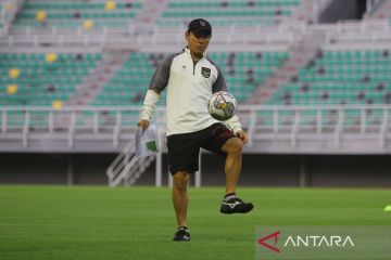 Latihan Timnas Indonesia