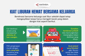 Kiat liburan hemat bersama keluarga