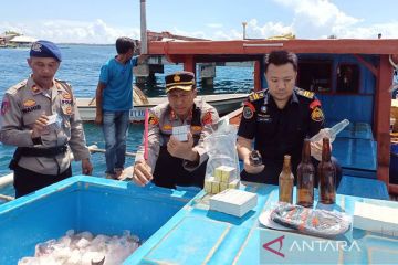 Tim gabungan tangkap kapal pengebom ikan di perairan Pulau Simeulue