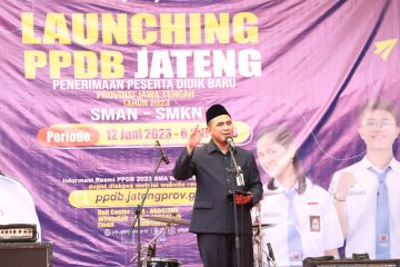 Pemprov Jateng tambah kuota PPDB 2023, capai 225.701 kursi SMA/SMKN