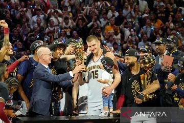 Denver Nuggets rayakan gelar juara NBA pertamanya