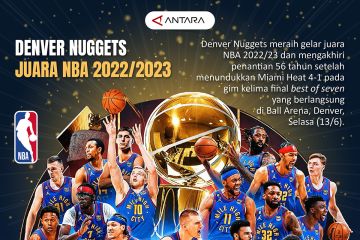 Denver Nuggets juara NBA 2022/23