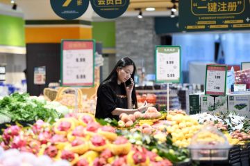 Harga produk pertanian mingguan China naik pada 2-8 Juni