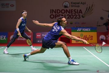 Fajar/Rian ikuti langkah Leo/Daniel ke perempat final Indonesia Open