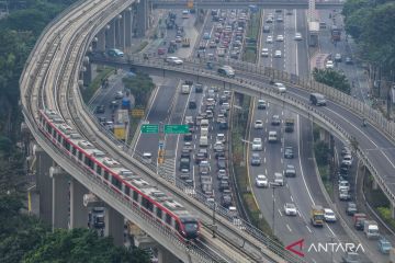 Uji coba LRT Jabodebek