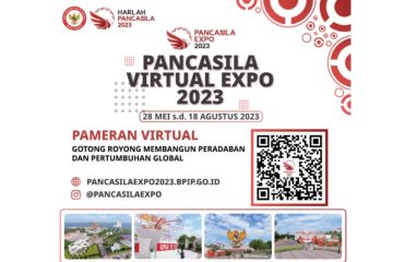 Sambut Hari Lahir Pancasila, BPIP gelar Pameran Pancasila Virtual Expo 2023