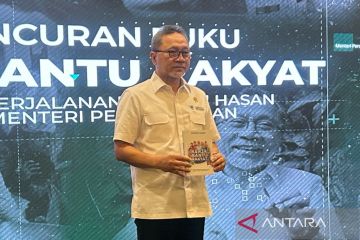 Zulkifli Hasan rilis buku satu tahun capaian sebagai Mendag