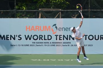 Justin Barki menjejak perempat final Harum Energy World Tennis Tour
