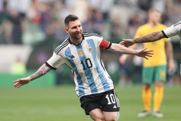 Messi buktikan kelasnya saat Argentina tundukkan Australia di Beijing