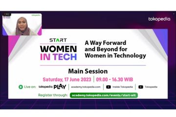 Tokopedia kembali gelar konferensi "START Women in Tech" pada 17 Juni