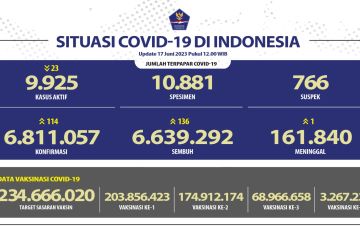 Satgas: 136 pasien sembuh dari COVID-19 pada Sabtu