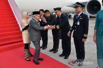 Wapres tiba di Tanah Air usai kunjungan kerja dari Uzbekistan